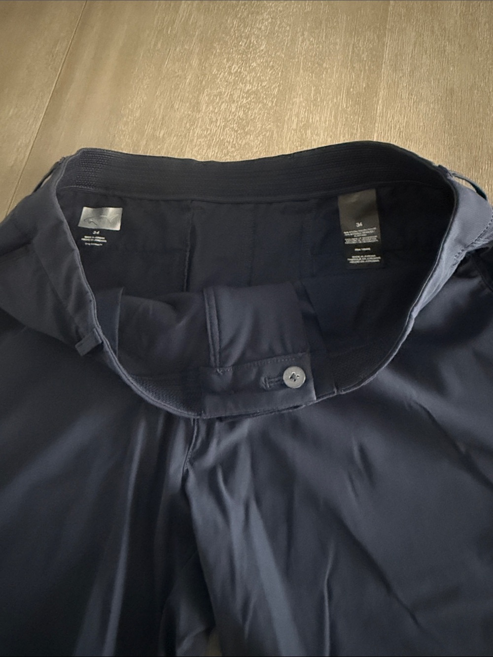 Greg Norman Collection Black Performance Golf Shorts